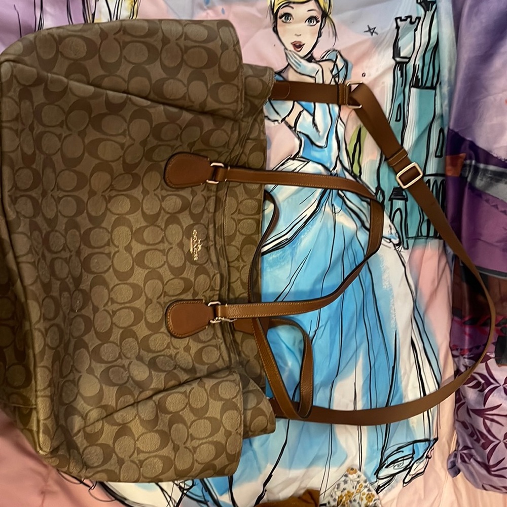 Coach diaper bag